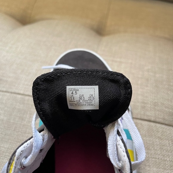 Vans patchwork & checkerboard size 6 - Picture 11 of 11